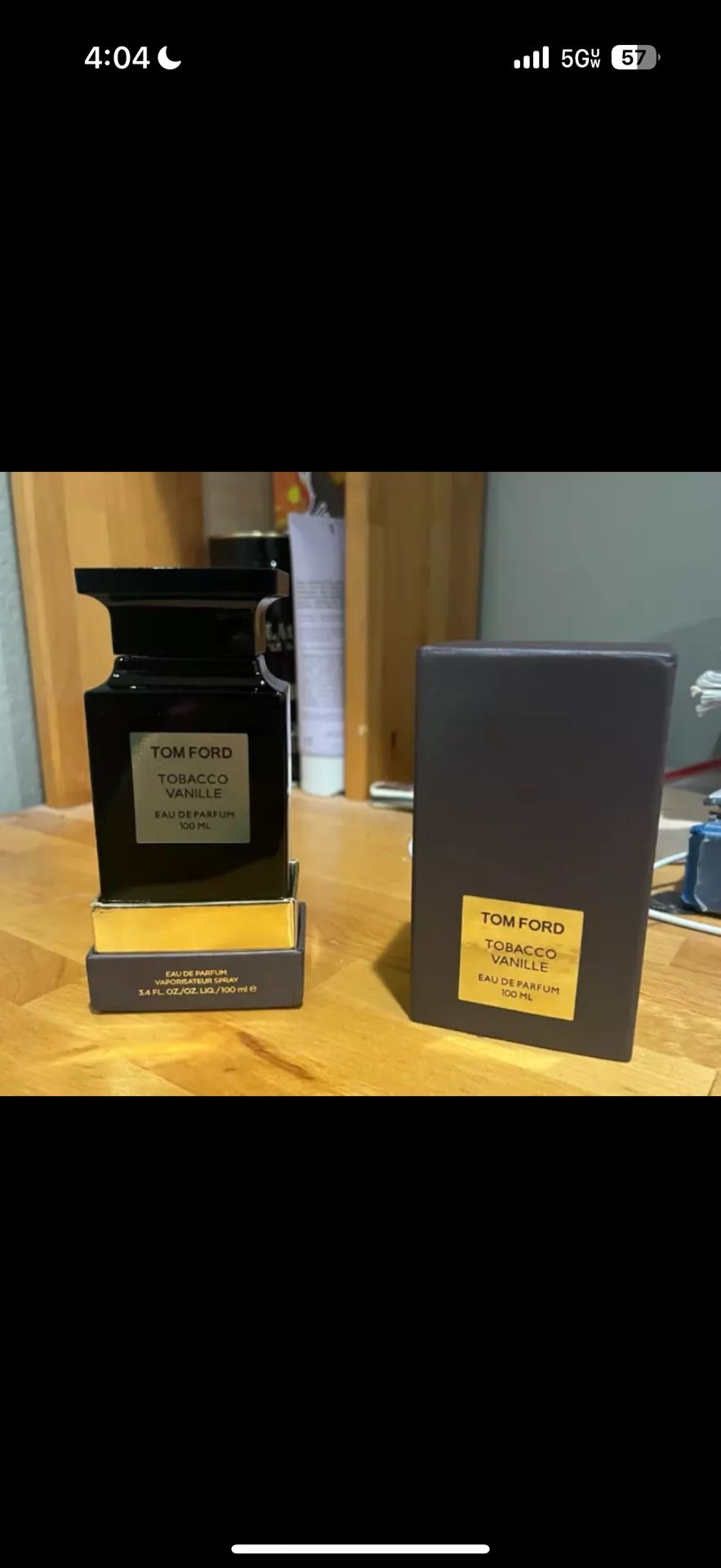 Tobacco Vanille 3.4oz for Unisex Eau de Parfum