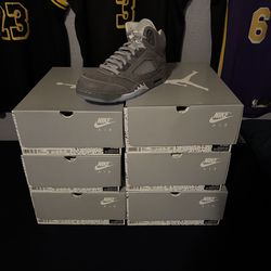 Jordan 5 Wolf Grey’s