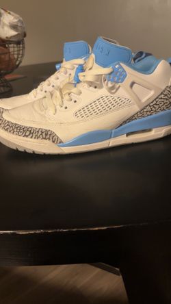 Jordan Spizike Low(White/University Size 10.5)