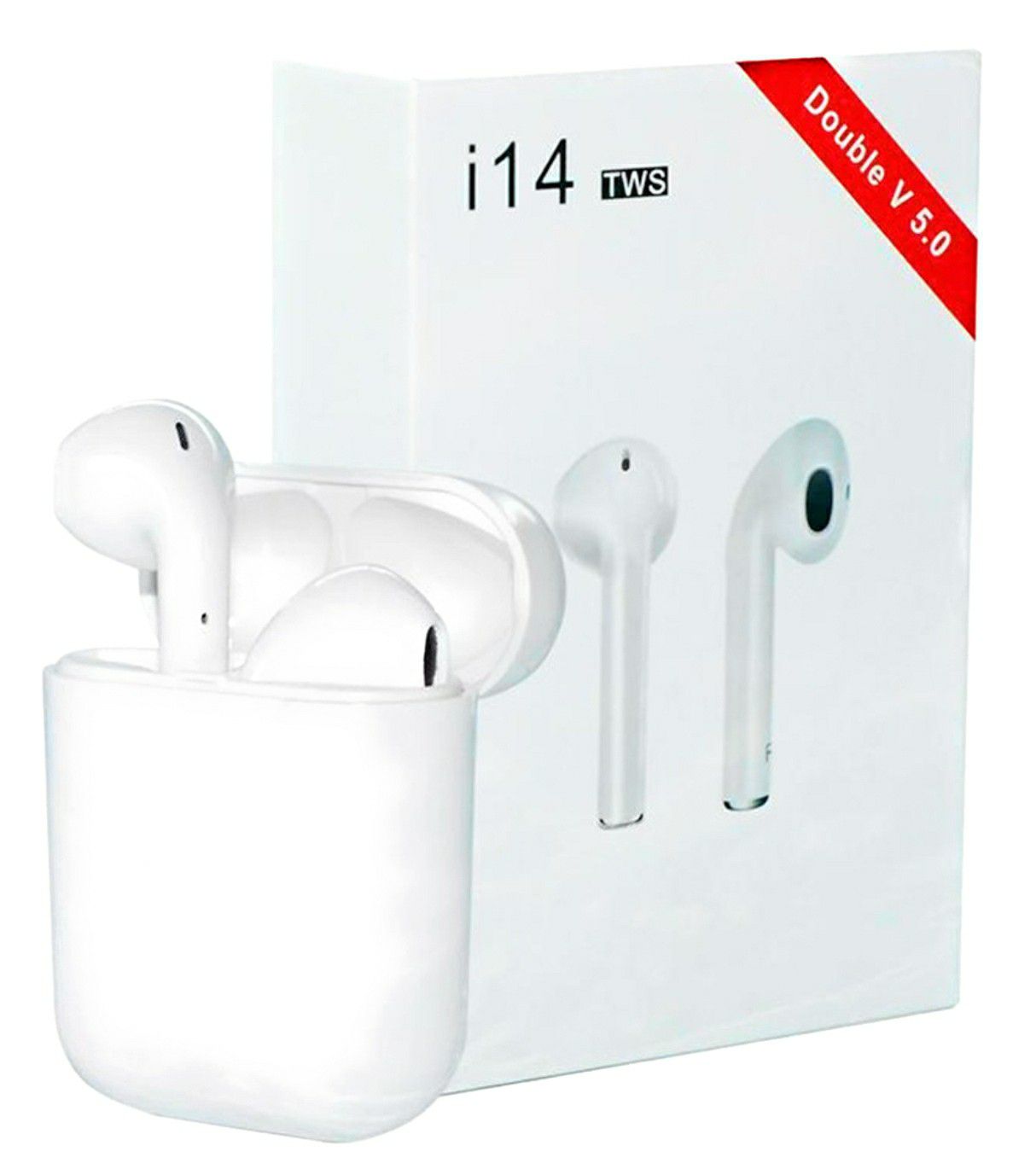 i14 TWS earbuds wireless headphones for iphones and android