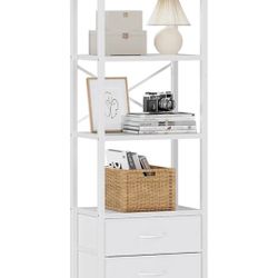 5 Tier Shelve With 2 Fabric Drawers New In Box Pick Up In Pomona $45