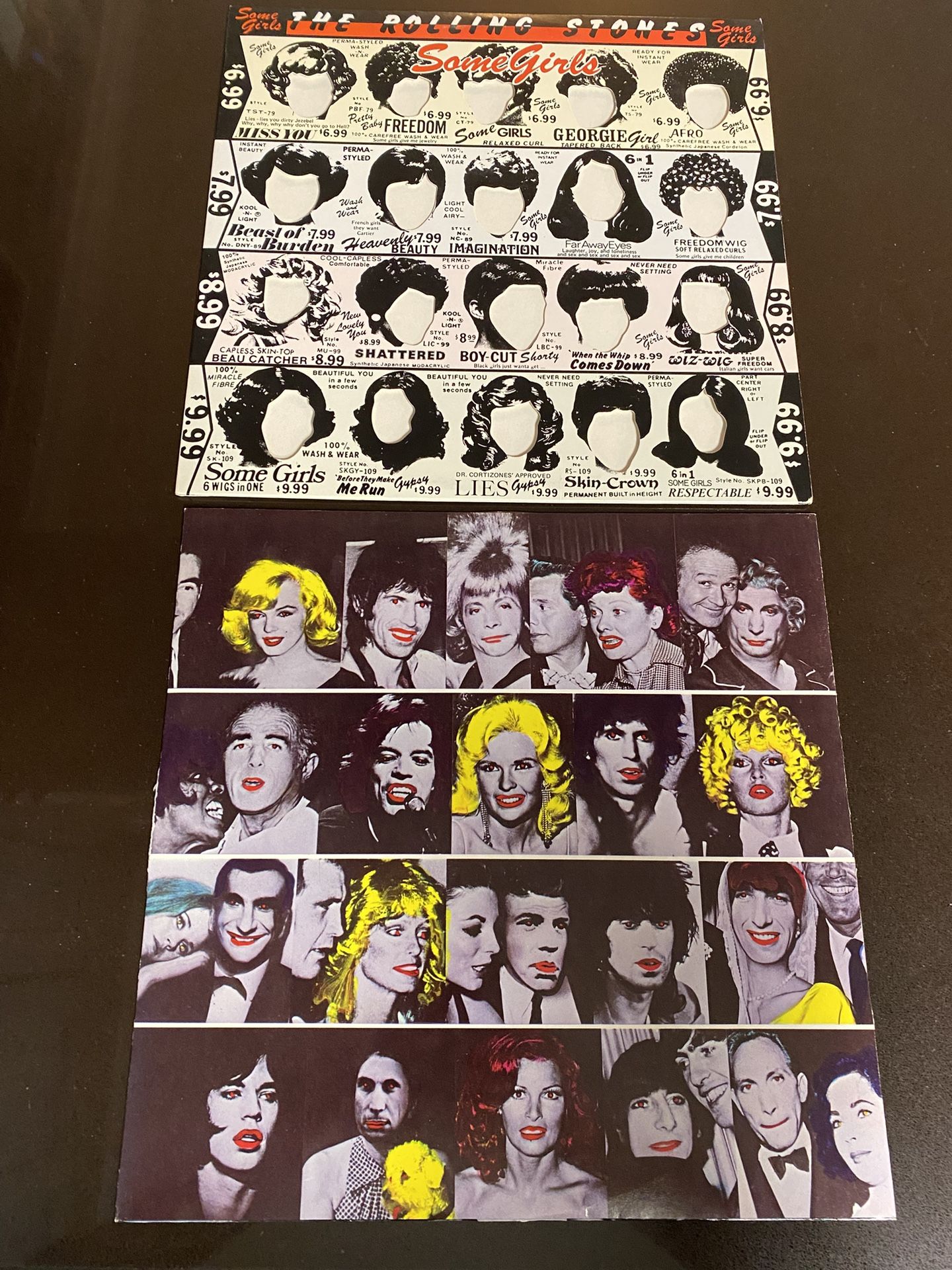 The Rolling Stones Some Girls LP Record Vinyl 1978