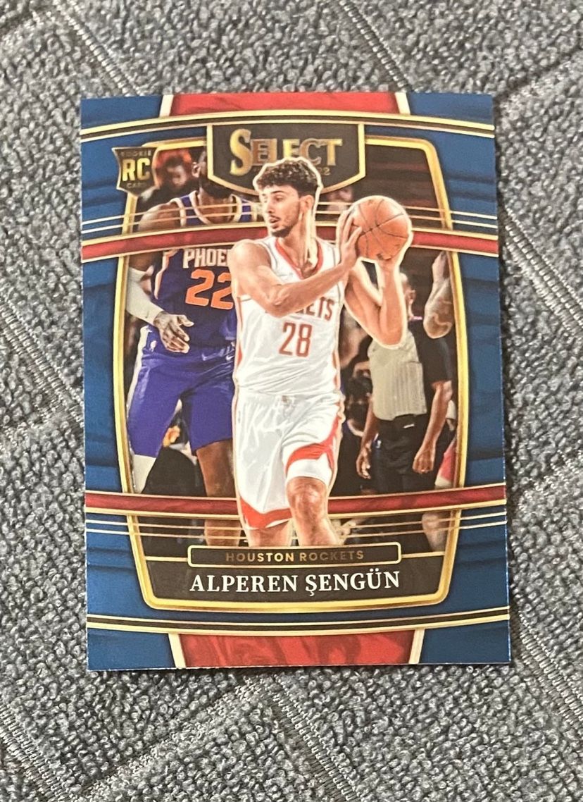 Houston Rockets Alperen Sengun Rookie Card