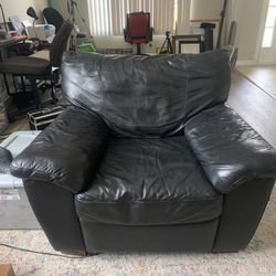 Leather Sofa Chair