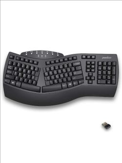 Perixx Periboard-612 Wireless Ergonomic Split Keyboard with Dual Mode 2.4G and Bluetooth