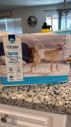 Free male dog diapers.