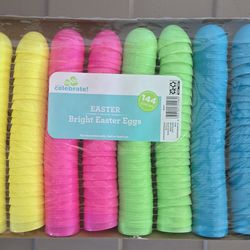 Easter Eggs 144 ct bright colors