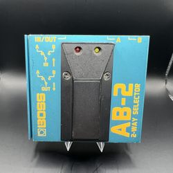 Boss AB-2 2-Way Selector Pedal