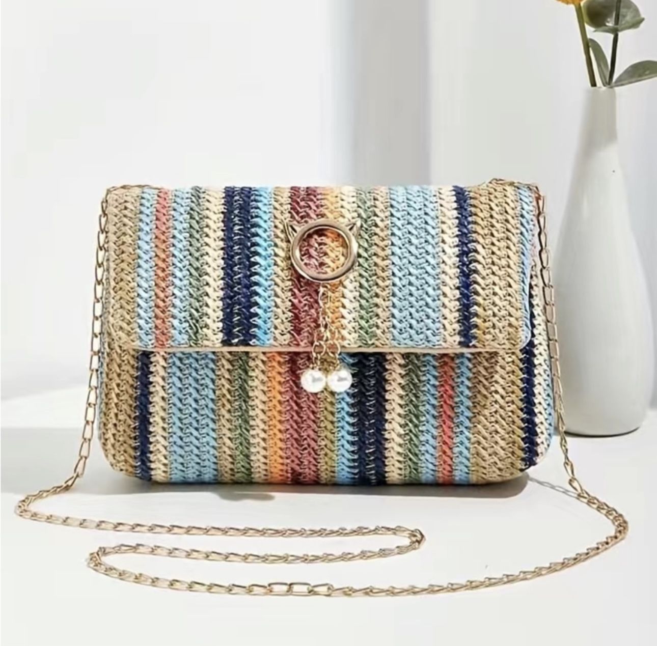 Fashion Crossbody Bag, Colorful Purse