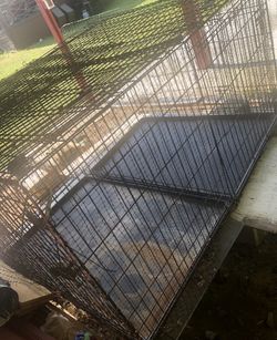 DOUBLE Cage For Dog or Rabbit 