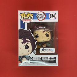 Funko POP Demon Slayer 874 Kamado Tanjiro Common Variant Galactic Toys Exclusive