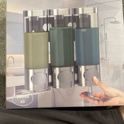 3-in-1 Shower Soap Dispenser