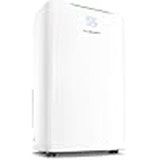 4500 Sq.Ft Dehumidifier for Basement with Drain Hose, PLUSCENT 40 Pint/Day Dehumidifiers for Home Bedroom Bathroom, 4 Modes, Smart Humidity Control, A