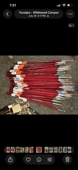 Brand New Acrylic Brushes For Sale