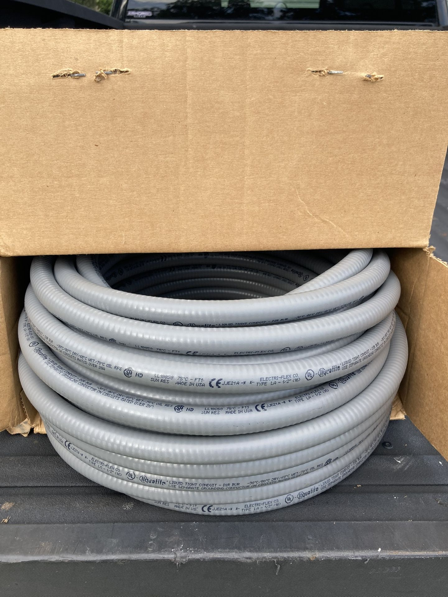 1/2in Liquid Tight Conduit 100ft $100.00