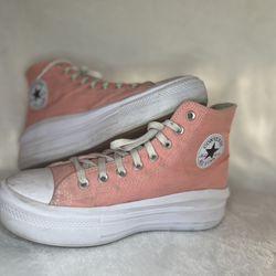 Pink Converse SIZE 10