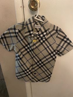 Burberry shirt 4 years