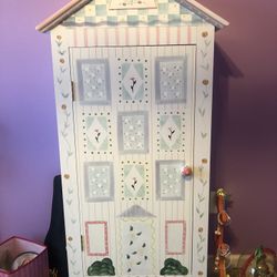 Hand Painted Cabinet