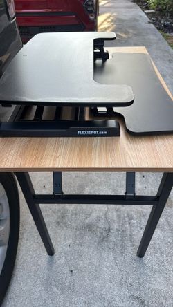 Flexispot Desk Setup 24x30x40”