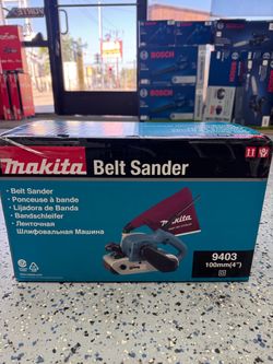 Makita 9403 4" x 24" Belt Sander, Teal, Corded Electric