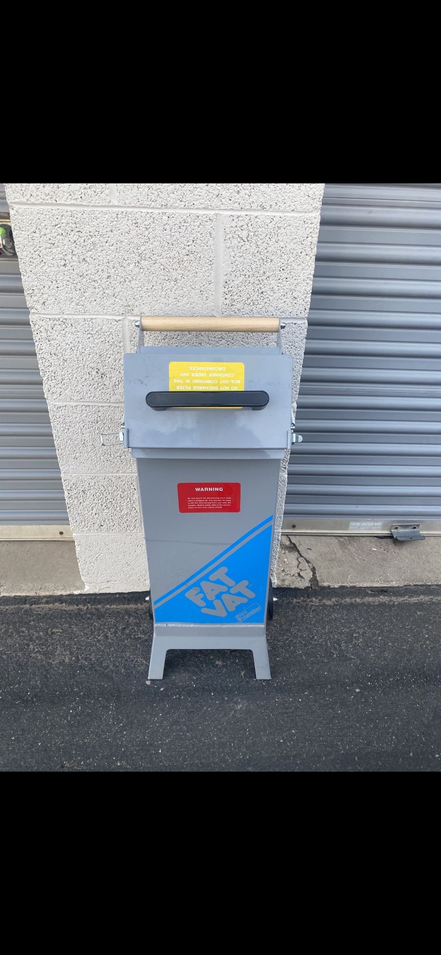 Fat Vac Oil Transport