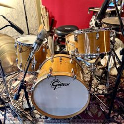Gretsch 60s Round Badge Progressive Jazz Drum Set 20/14/12