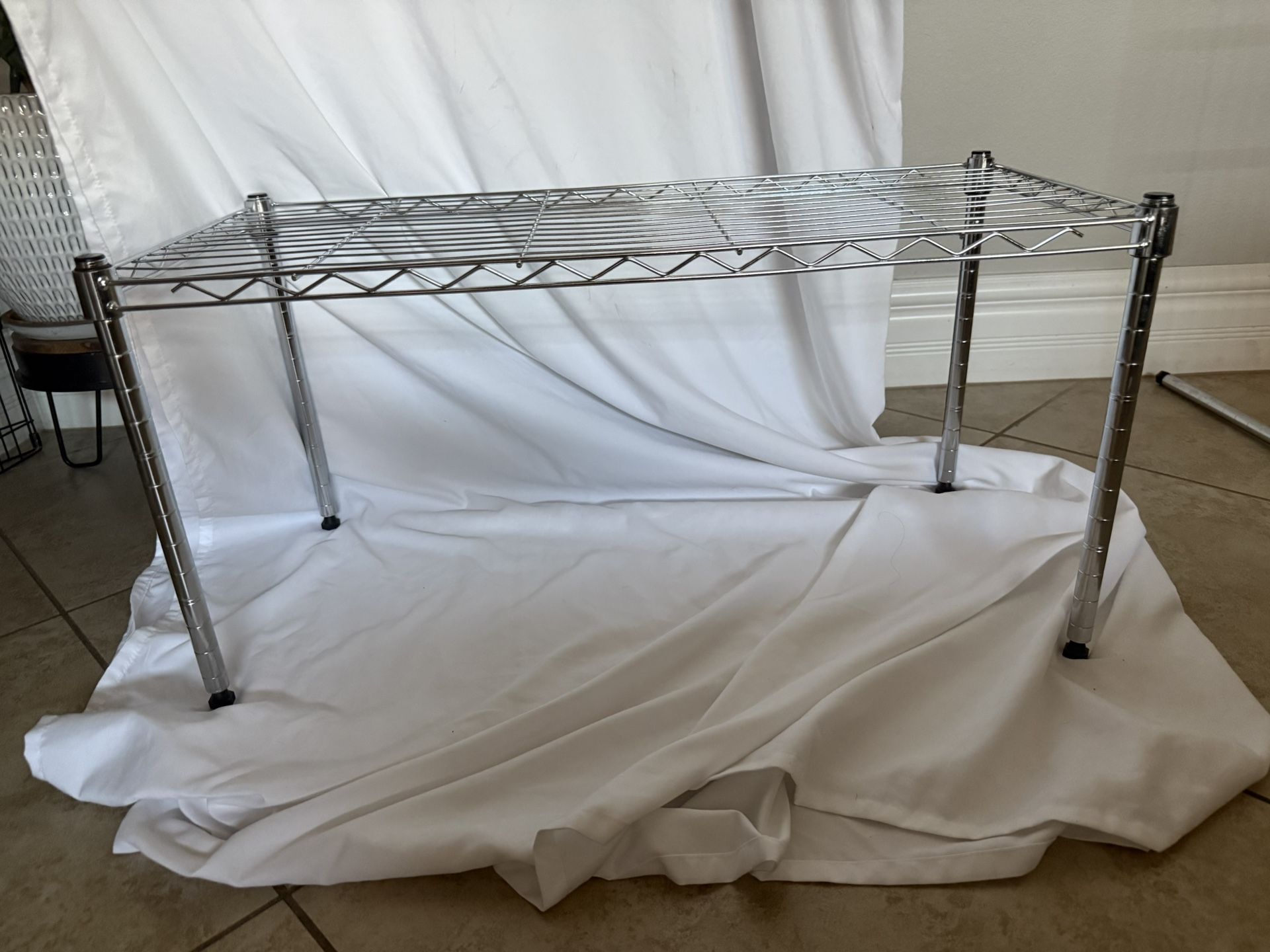 Wire Storage Shelf - 15” H x 30” L x 13.5” W