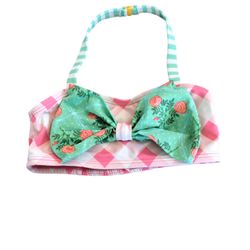 NWOT 4T Matilda Jane Floral Bikini Swim Top