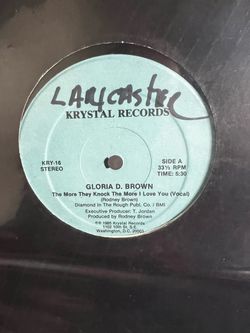 Gloria D. Brown - The More They Knock The More I Love You