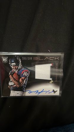 Deandre Hopkins Sogned Jersey rookie card