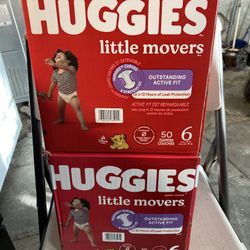 HUGGIES   SIZE   6    100   pañales