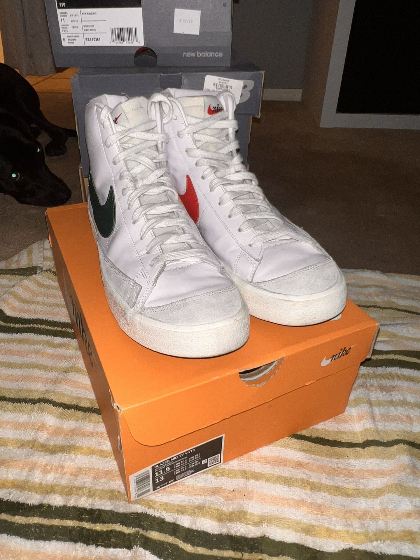 Nike Blazers Multi Color Swoosh