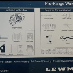 Lewmar Pro-Range Windlass