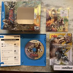 The Legend of Zelda Twilight Princess HD Wii U Amiibo Wolf Link - CIB