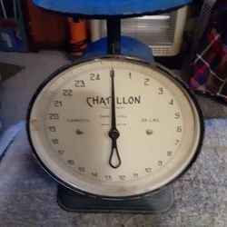 Vintage Chatillon 25lb Scale