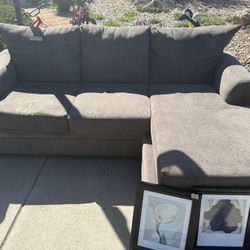 3 Seat Sofa W/Lounger
