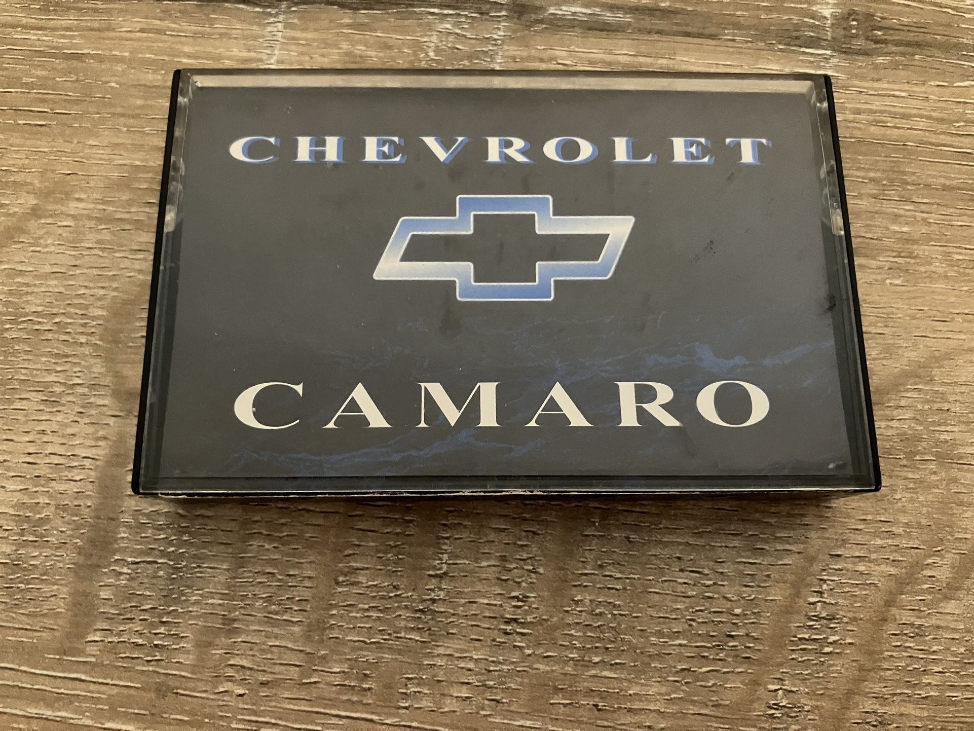 Camaro Information Cassette Tape
