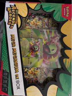Ascended heroes Mega Meganium Ex box Pokemon