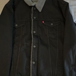 Men’s Jacket Bundle – Levi’s Sherpa & Columbia Rain Jacket – XXL