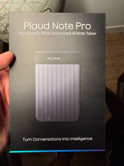 Plaud Note Pro AI Note Taker - Brand New