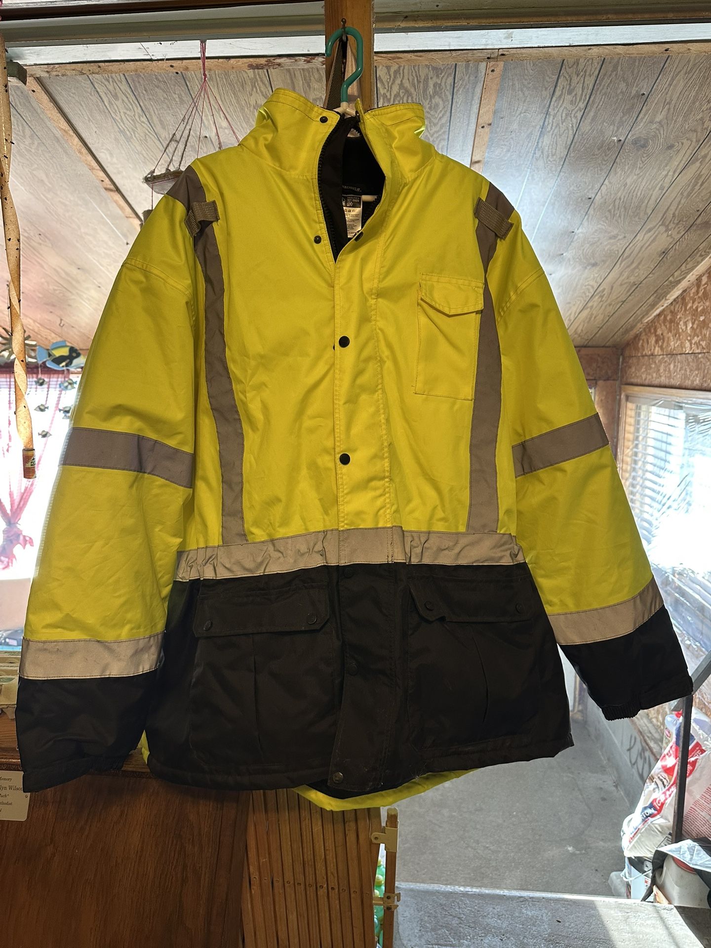 4x Hi-Vis Thermal Parka