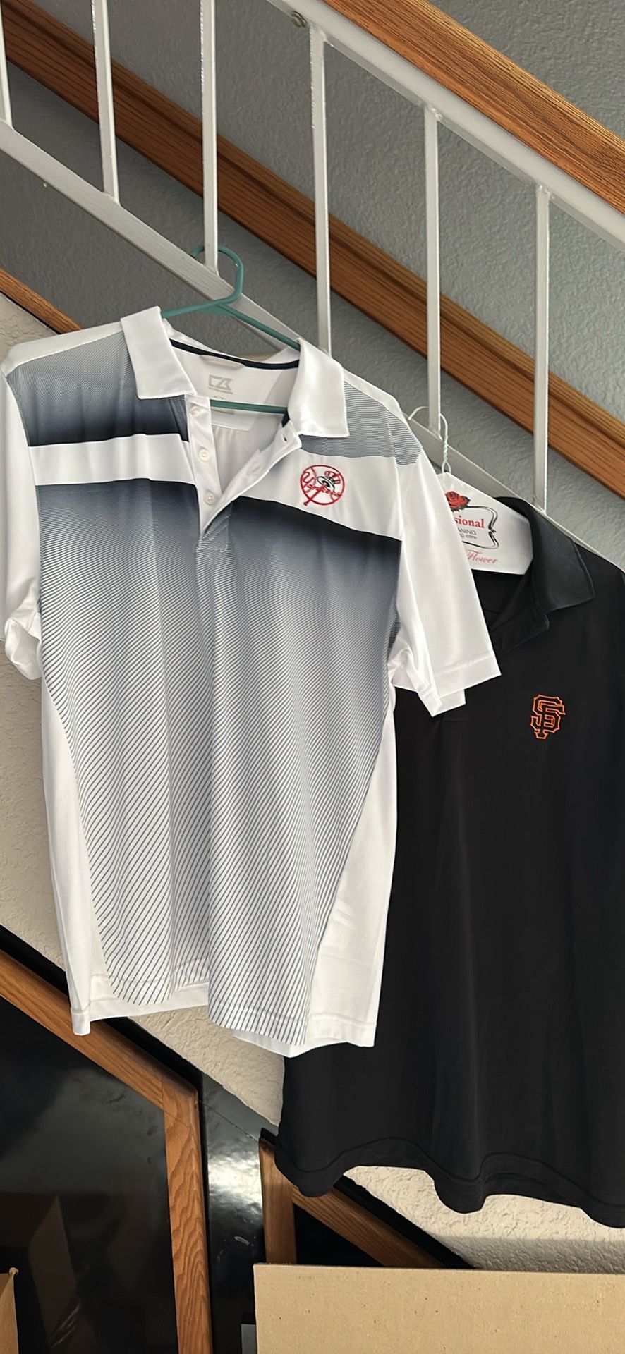 Yankees And Giant Dress Polos