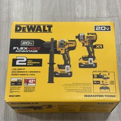 DeWalt 20V XR MAX FLEXVOLT ADVANTAGE 2-Tool Combo Kit DCK2100P2