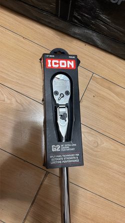 ICON G2 1/2 in. Drive, 26 in. Extra-Long Locking Flex Ratchet