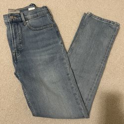 Everlane Way-High Slim Jean, Size 25