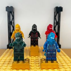 Godzilla Fandom Minifigures Toys Set Custom LEGO Compatible Set 4PCS