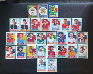 Panini FIFA World Cup 2026 Stickers Lot 28x Cards Lamine Yamal NO DUPLICATES