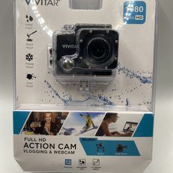ACTION CAM FULL HD VLOGGING AND WEBCAM VIVITAR 
