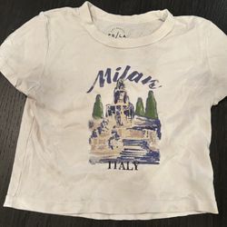 Milan Italy tee shirt size extra small 