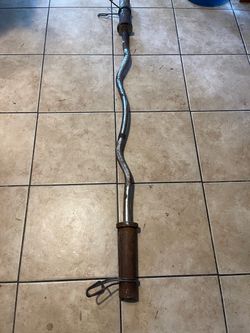 Olympic curl bar